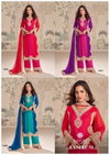 Kumkum By Sayuri Georgette Embroidery Readymade Suits Wholesalers In India
